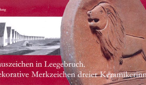 Einladung zur Ausstellung über die Hauszeichen Leegebruchs