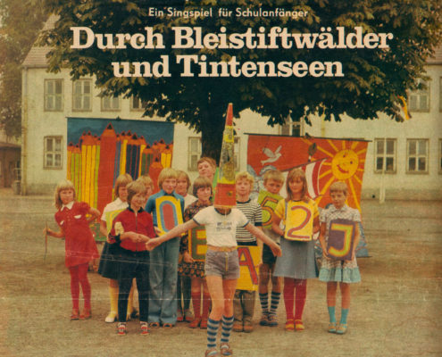 Durch Bleistiftwälder und Tintenseen (Abbildung: Zeitschrift „Für Dich“ Nr. 32/79, S 16f.)