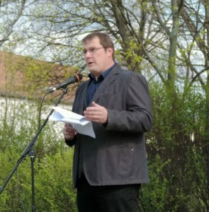 Giso Siebert (Vorsitzender der Gemeindevertretung)<br />Foto: Hajo Eckert