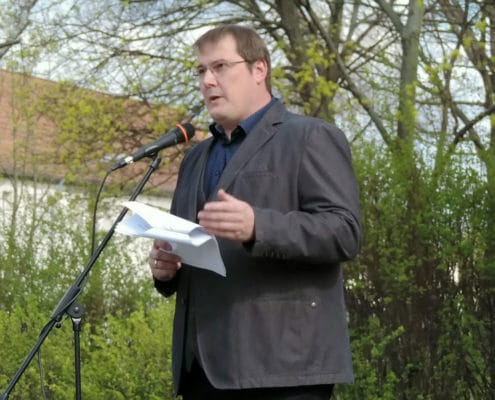 Giso Siebert, Vorsitzender der Gemeindevertretung, Foto Hajo Eckert