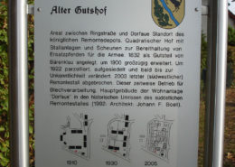 Info-Tafel: Alter Gutshof