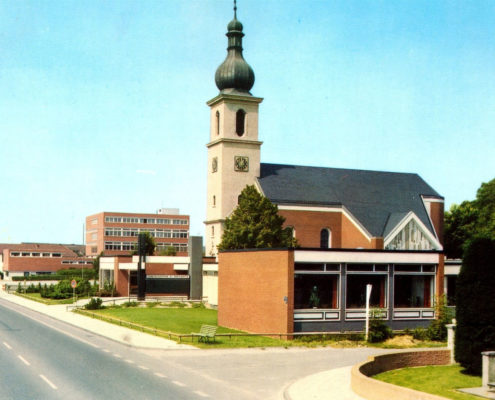 Katholische Kirche St Margareta in Lengerich (Ansicht von Südost)