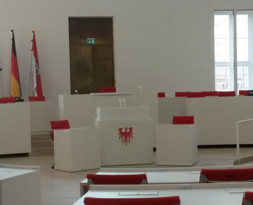 Blick in den Plenarsaal (Foto: privat)