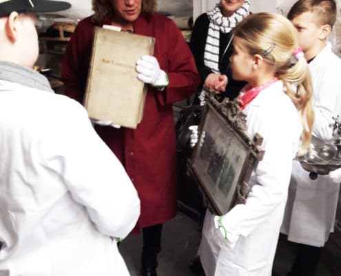 HistoryKids: Besuch im Depot des Kreismuseums (Foto: Ulrike Unger)