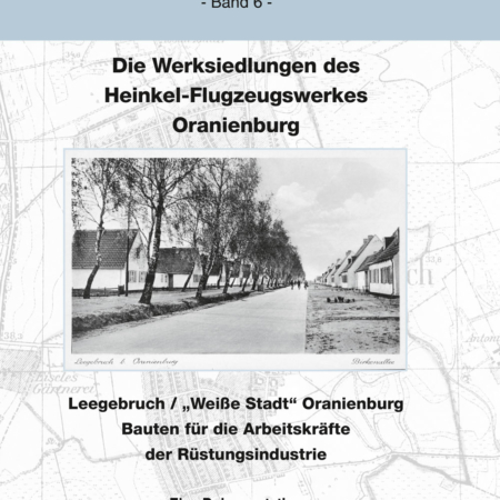 Titel des Buches "Die Werksiedlungen des Heinkel-Flugzeugwerkes"