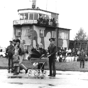 Der Tower stand damals noch (Foto: Hajo Eckert)