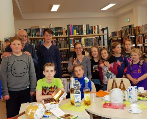 Gerhard Kurz bei den HistoryKids (Foto: Ulrike Unger)