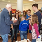 Gerhard Kurz bei den HistoryKids (Foto: Ulrike Unger)