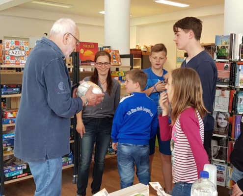 Gerhard Kurz bei den HistoryKids (Foto: Ulrike Unger)