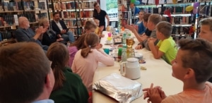 Geburtstagstafel bei den HistoryKids