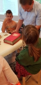 Geburtstagstorte bei den HistoryKids