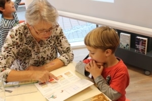 Martina Dorn bei den HistoryKids