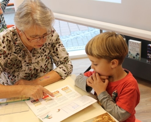 Martina Dorn bei den HistoryKids